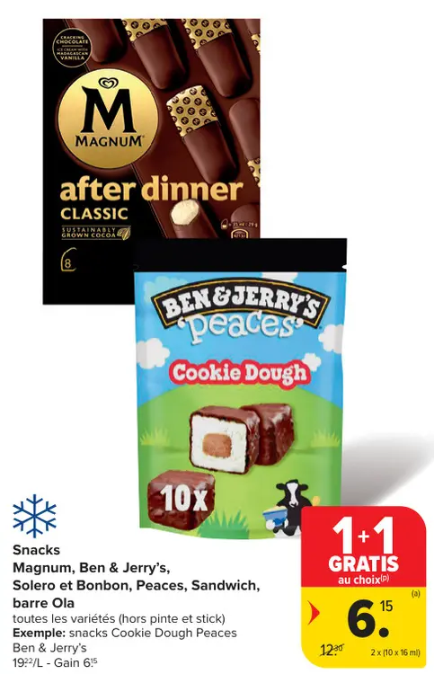Offre: Snacks