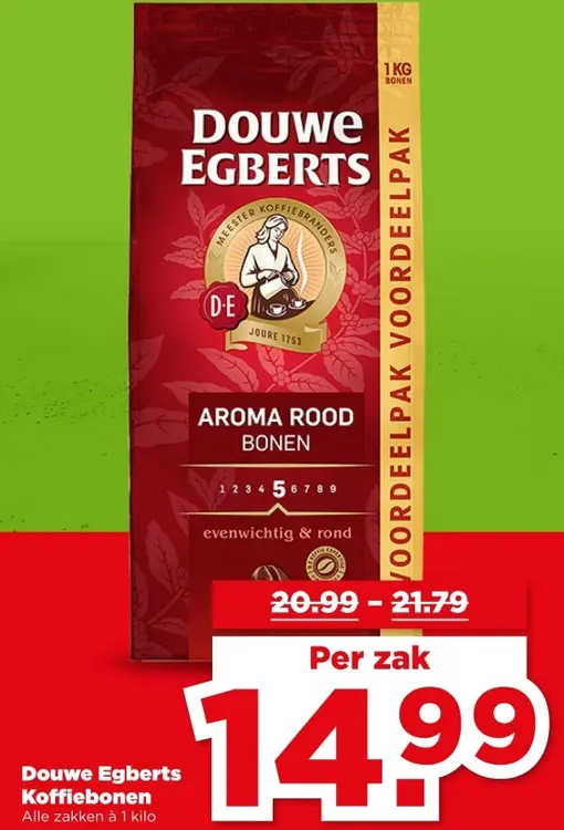 Aanbieding: Koffiebonen Aroma Rood