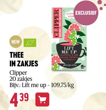 Aanbieding: Infusie | Lift Me Up | Bio