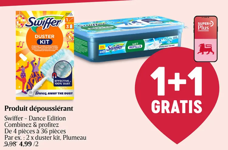 Offre: Produit dépoussiérant Swiffer - Dance Edition