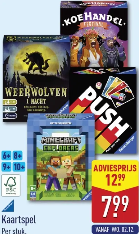 Aanbieding: Kaartspel
