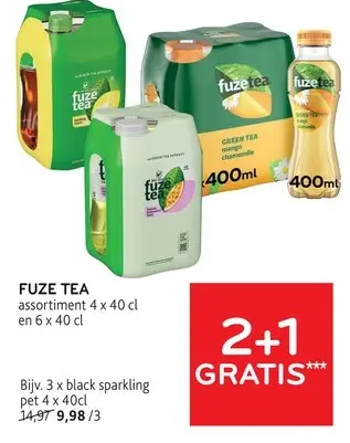 Promotie: Fuze tea