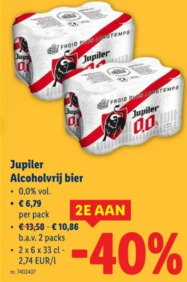 Aanbieding: Alcoholvrij bier