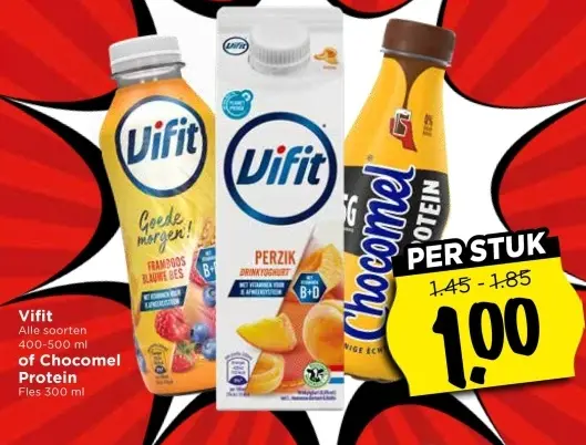 Aanbieding: Vifit or Chocomel Protein