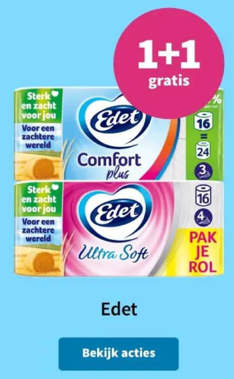 Promotie: Edet Toilet paper