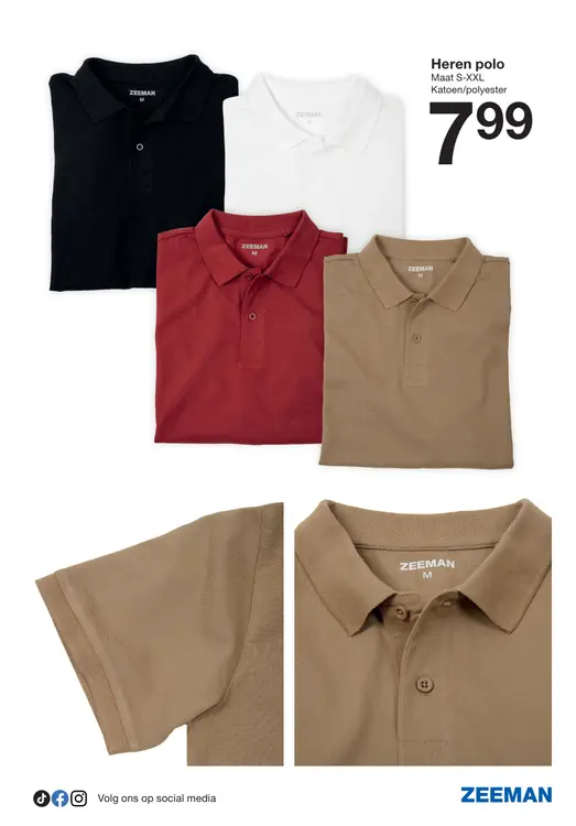Promotie: Heren polo