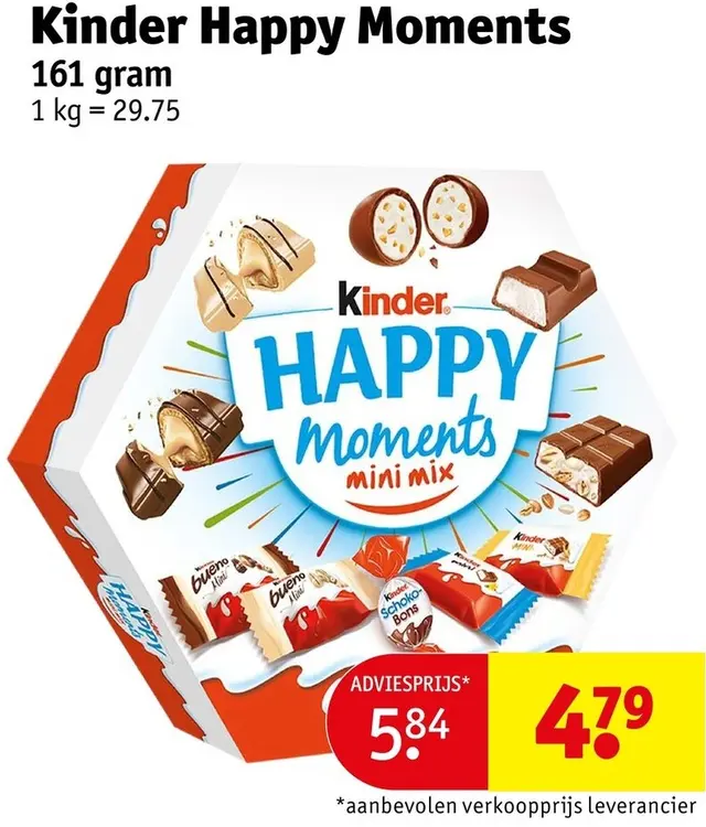 Promotie: Kinder Happy Moments