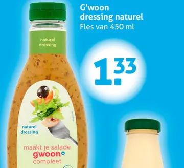 Aanbieding: G'woon dressing naturel