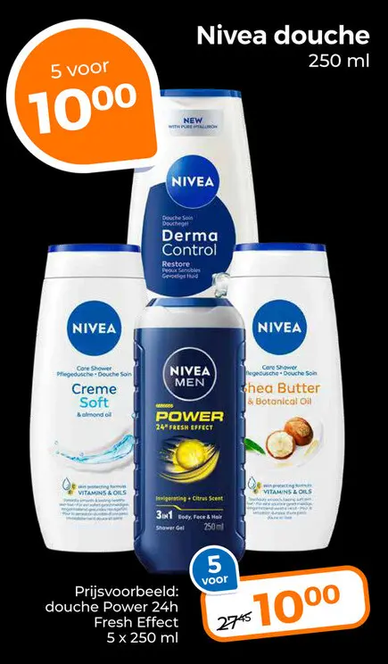 Aanbieding: Nivea douche