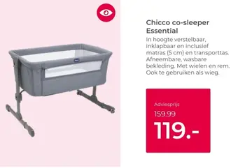 Aanbieding: Chicco Next2Me Dream Evo