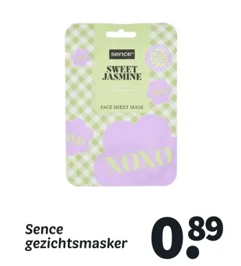 Aanbieding: gezichtsmasker