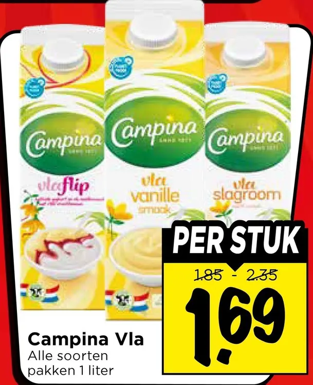 Aanbieding: Vla