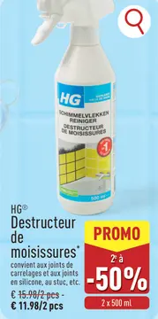 Offre: HG® Destructeur de moisissures