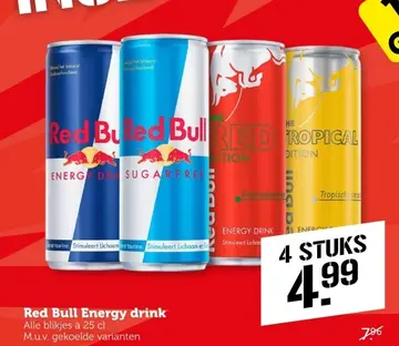 Aanbieding: Red Bull Energy drink