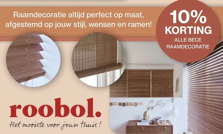 Aanbieding: Bece Raamdecoratie