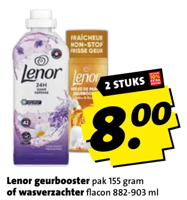 Aanbieding: Lenor 24H Odor Defense / Parels