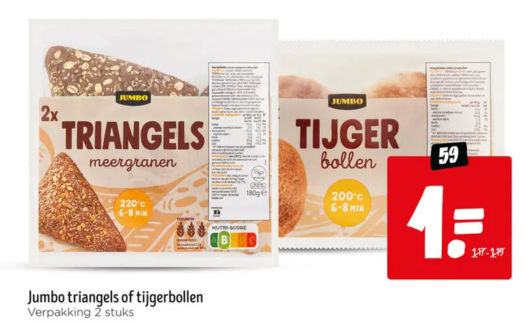 Aanbieding: Triangels of tijgerbollen