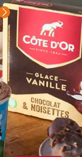 Promotie: Glace Vanille Chocolat & Noisettes