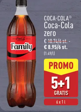 Aanbieding: COCA-COLA Coca-Cola zero
