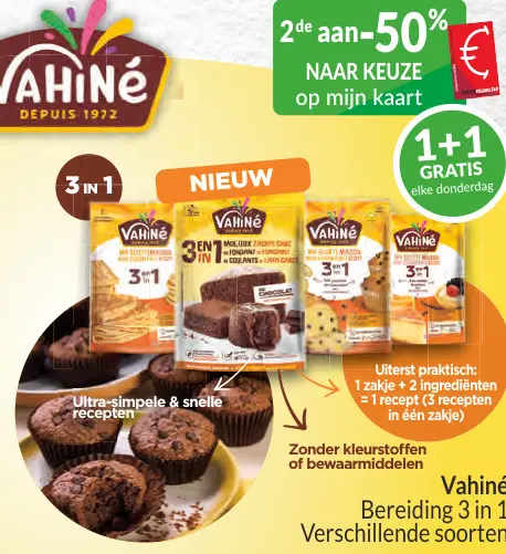 Promotie: Bereiding 3 in 1
