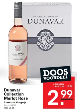 Aanbieding: Dunavar Collection Merlot Rosé