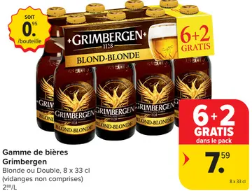 Offre: Gamme de bières Grimbergen
