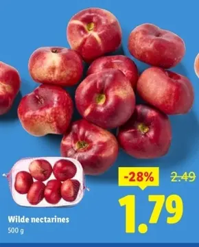 Aanbieding: Wilde nectarines