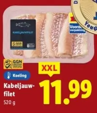 Aanbieding: Kabeljauwfilet