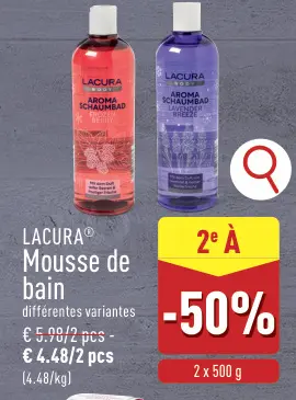 Offre: Mousse de bain
