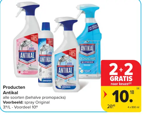 Promotie: Producten Antikal
