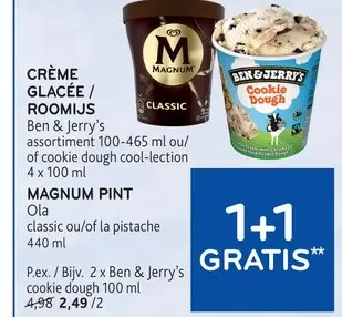 Offre: Crème glacée / roomijs