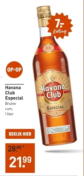 Aanbieding: Havana Club Especial
