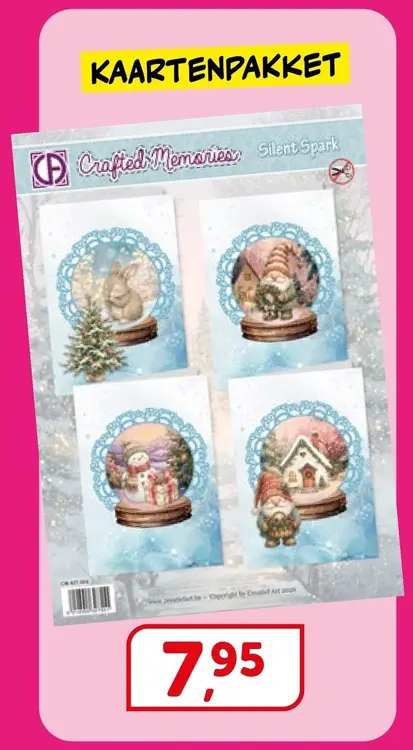 Aanbieding: Crafted Memories: Silent Spark - Kaartenpakket