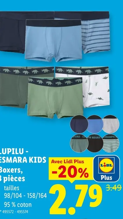 Offre: Boxers