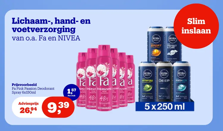 Promotie: Lichaam-, hand- en voetverzorging