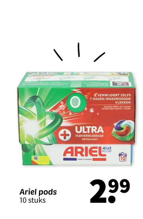 Aanbieding: Ariel pods