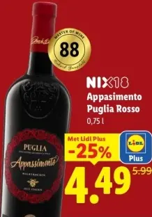 Aanbieding: Puglia Appasimento Puglia Rosso