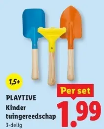 Aanbieding: Kinder tuingereedschap