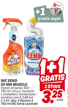 Aanbieding: WC EEND OF MR MUSCLE
