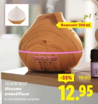 Aanbieding: SILVERCREST Ultrasone aromadiffuser