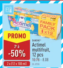 Offre: Actimel multifruit