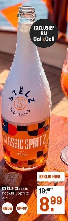 Aanbieding: STËLZ Classic Cocktail Spritz 75CL