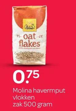 Aanbieding: Molina havermput vlokken