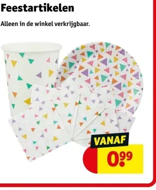 Aanbieding: Feestartikelen