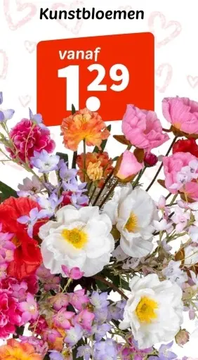 Aanbieding: Kunstbloemen