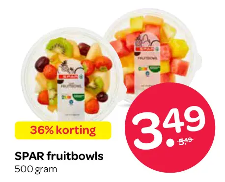 Aanbieding: Fruitbowls