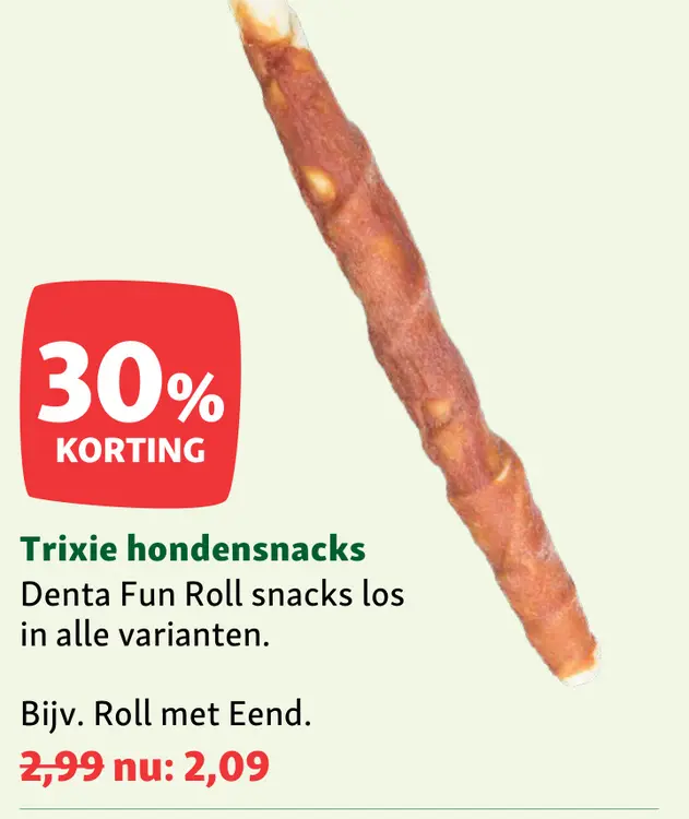 Aanbieding: Denta Fun Roll snacks