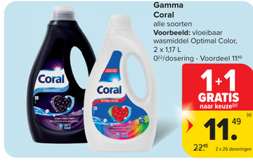 Aanbieding: vloeibaar wasmiddel Optimal Color