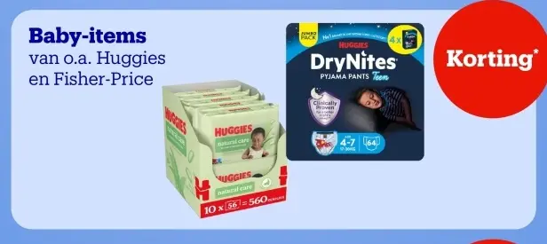 Promotie: Baby-items