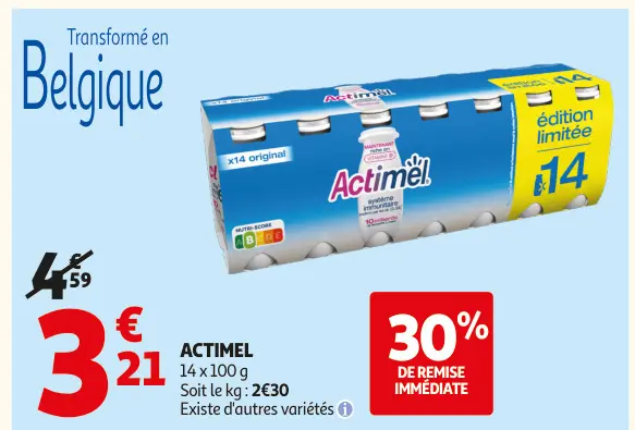 Offre: Actimel